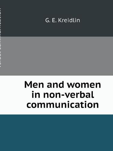 Cover image for Men and women in non-verbal communication