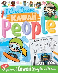 Cover image for I Can Draw Kawaii People