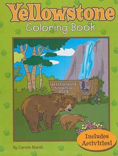 Cover image for Yellowstone Coloring Book