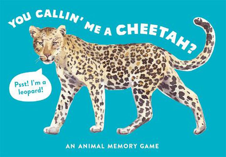 You Calling Me A Cheetah Psst Im A Leopard Memory Game