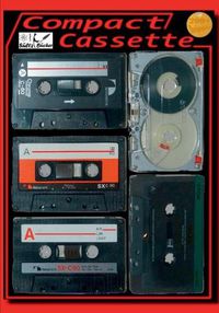 Cover image for Compact Cassette - Meine Kassettensammlung - Sammelbuch/Notizbuch fur Compact-Cassetten und MusiCassetten