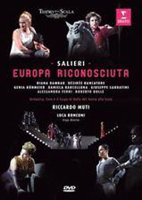 Cover image for Salieri Leuropa Riconosciuta Dvd