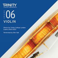 Cover image for Trinity College London Violin Exam Pieces 2020-2023: Grade 6 CD