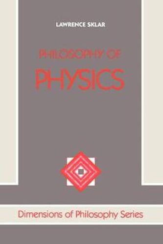 Cover image for Philosophy Of Physics