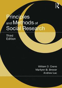 Cover image for Principles and Methods of Social Research