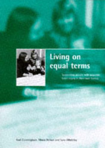 Cover image for Living on equal terms: Supporting people with aquired brain injury in their own homes