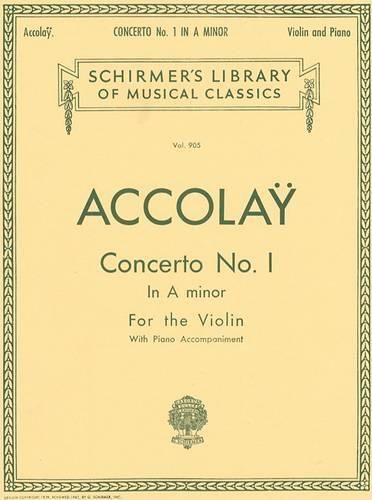 Cover image for Concerto No. 1 in A Minor