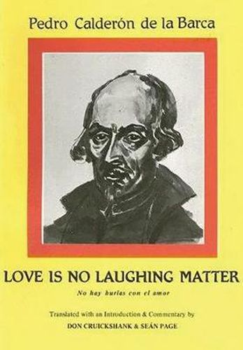 Cover image for Calderon: Love is no laughing matter