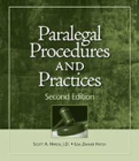 Cover image for Paralegal Procedures and Practices