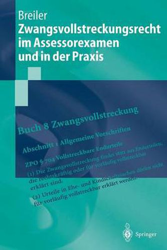 Cover image for Zwangsvollstreckungsrecht im Assessorexamen und in der Praxis