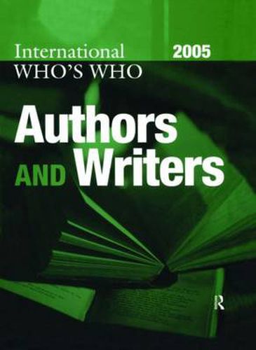 Cover image for International Who's Who of Authors and Writers 2005