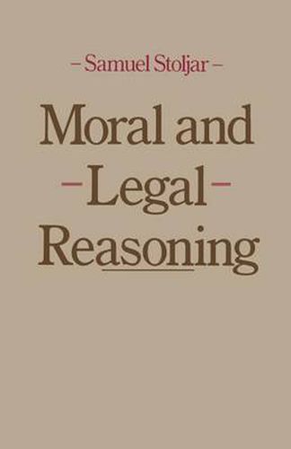 Cover image for Moral and Legal Reasoning
