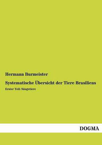 Cover image for Systematische Ubersicht Der Tiere Brasiliens