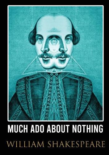 Cover image for Much Ado About Nothing: comedy by William Shakespeare (1623)