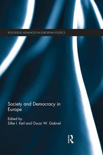 Cover image for Society and Democracy in Europe