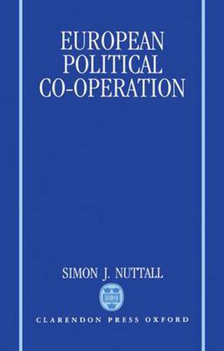 Cover image for European Political Co-operation