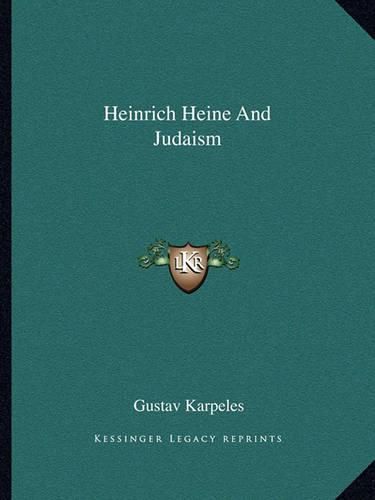 Heinrich Heine and Judaism