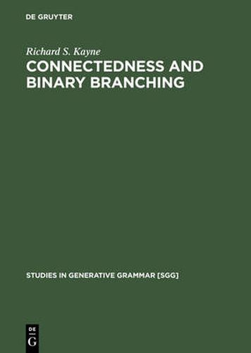 Cover image for Connectedness and binary branching