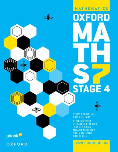 Cover image for Oxford Maths 7 Stage 4 Student Book+obook pro