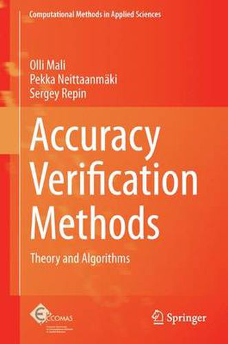 Cover image for Accuracy Verification Methods: Theory and Algorithms