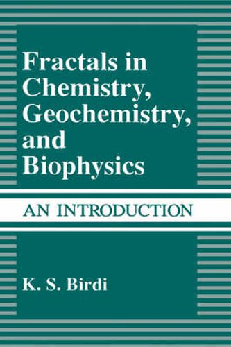 Cover image for Fractals in Chemistry, Geochemistry, and Biophysics: An Introduction