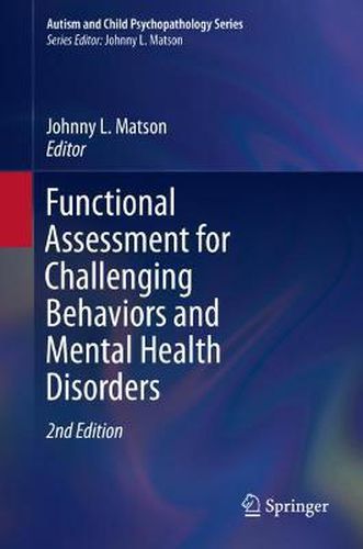 Cover image for Functional Assessment for Challenging Behaviors and Mental Health Disorders