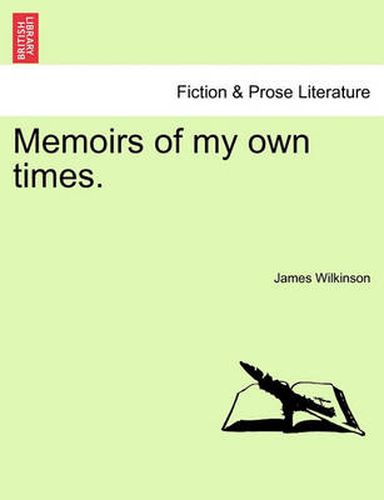 Cover image for Memoirs of my own times.