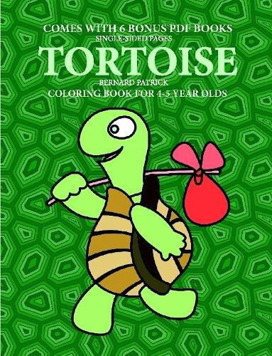 Cover image for Coloring Book for 4-5 Year Olds (Tortoise)