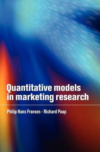 Cover image for Quantitative Models in Marketing Research