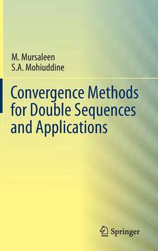 Cover image for Convergence Methods for Double Sequences and Applications