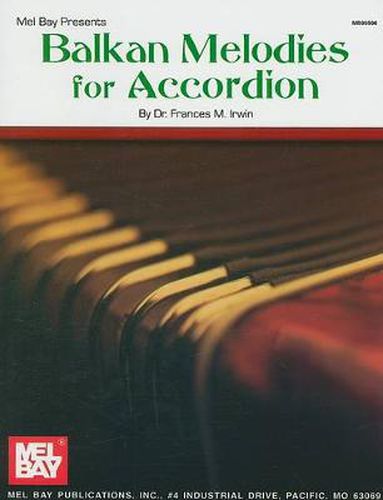 Cover image for Balkan Melodies For Accordion