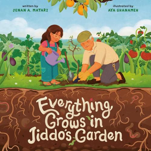 Cover image for Everything Grows in Jiddo's Garden