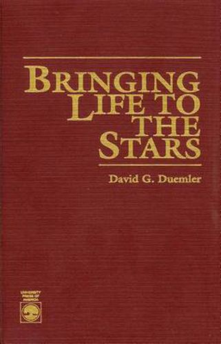 Cover image for Bringing Life to the Stars