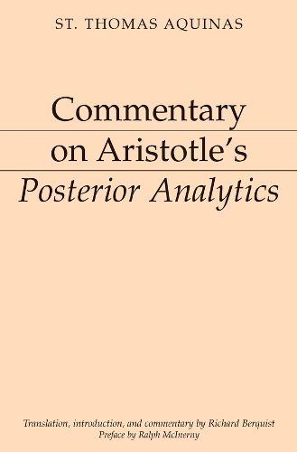 Commentary on Aristotle"s Posterior Analytics