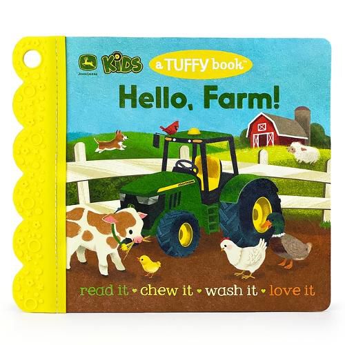 Cover image for John Deere Kids Hello, Farm! (a Tuffy Book)