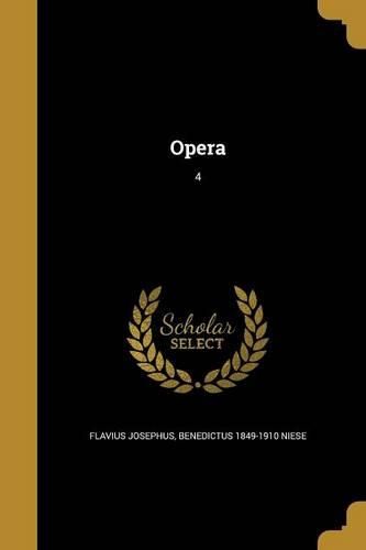 Cover image for Opera; 4