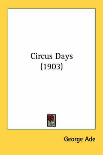 Circus Days (1903)