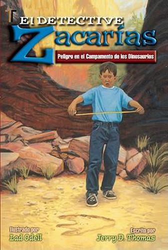 Cover image for El Detective Zacarias: Peligro en el Campamento de los Dinosaurios
