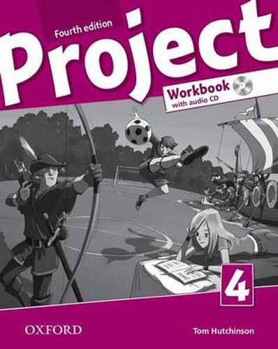 Cover image for Project: Level 4: Workbook with Audio CD and Online Practice