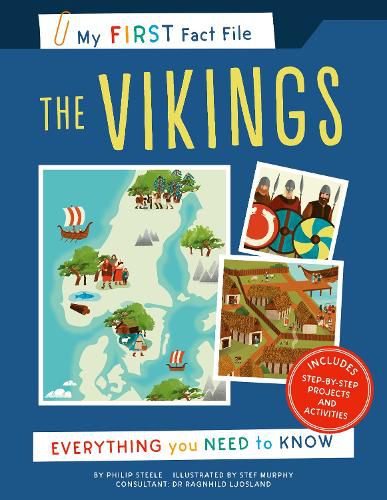 Cover image for My First Fact File the Vikings: Everything You Need to Know