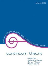 Cover image for Continuum Theory