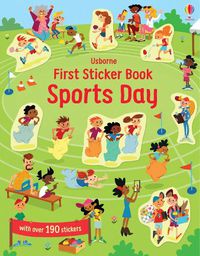 Cover image for First Sticker Book Sports Day