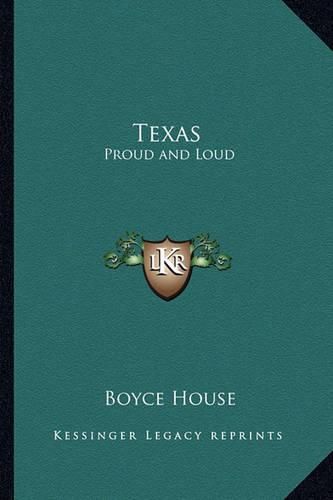 Cover image for Texas: Proud and Loud