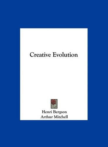 Cover image for Creative Evolution