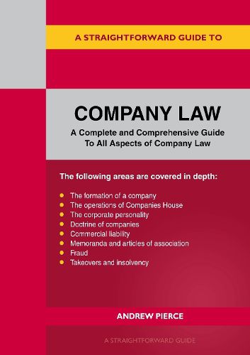 Cover image for A Straightforward Guide to Company Law