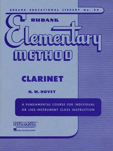 Cover image for Rubank Elementary Method - Clarinet