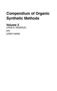 Cover image for Compendium of Organic Synthetic Methods