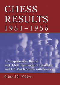 Cover image for Chess Results, 1951-1955: A Comprehensive Record with 1,615 Crosstables and 143 Match Scores, with Sources