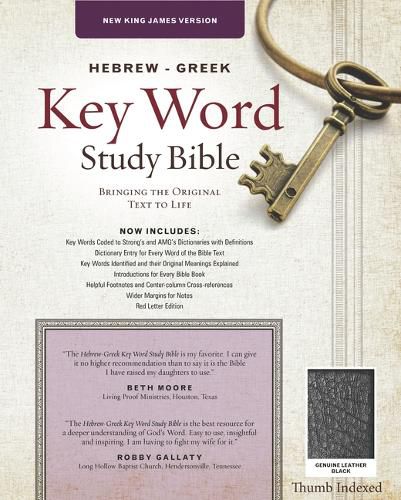 Cover image for Hebrew Greek Key Word Study Bible-NKJV