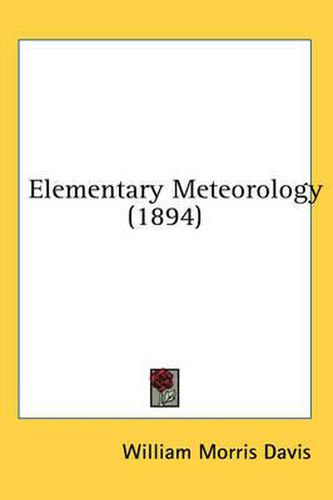 Elementary Meteorology (1894)